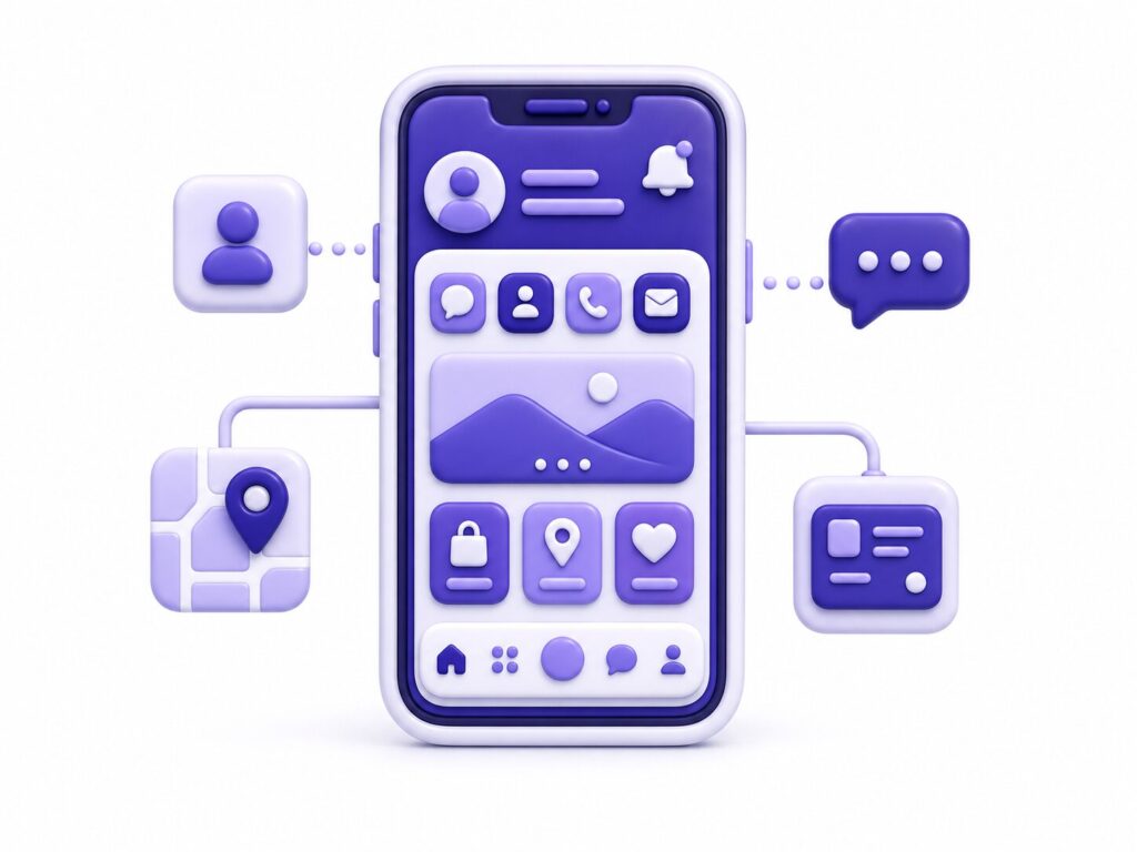 توسعه و طراحی اپلیکیشن موبایل